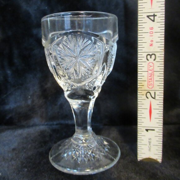 Vintage 6pc. Cordial Mogul Variant Clear by IMPERIAL GLASS-OHIO - Picture 5 of 10